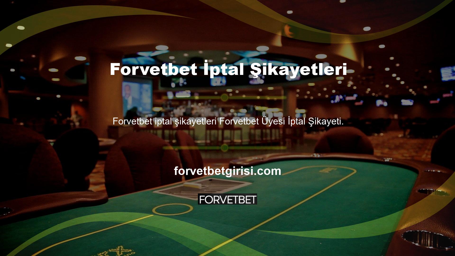 Forvetbet web sitesinin adresini değiştirme ve kullanıcılara yayınlamada sorun yoktur