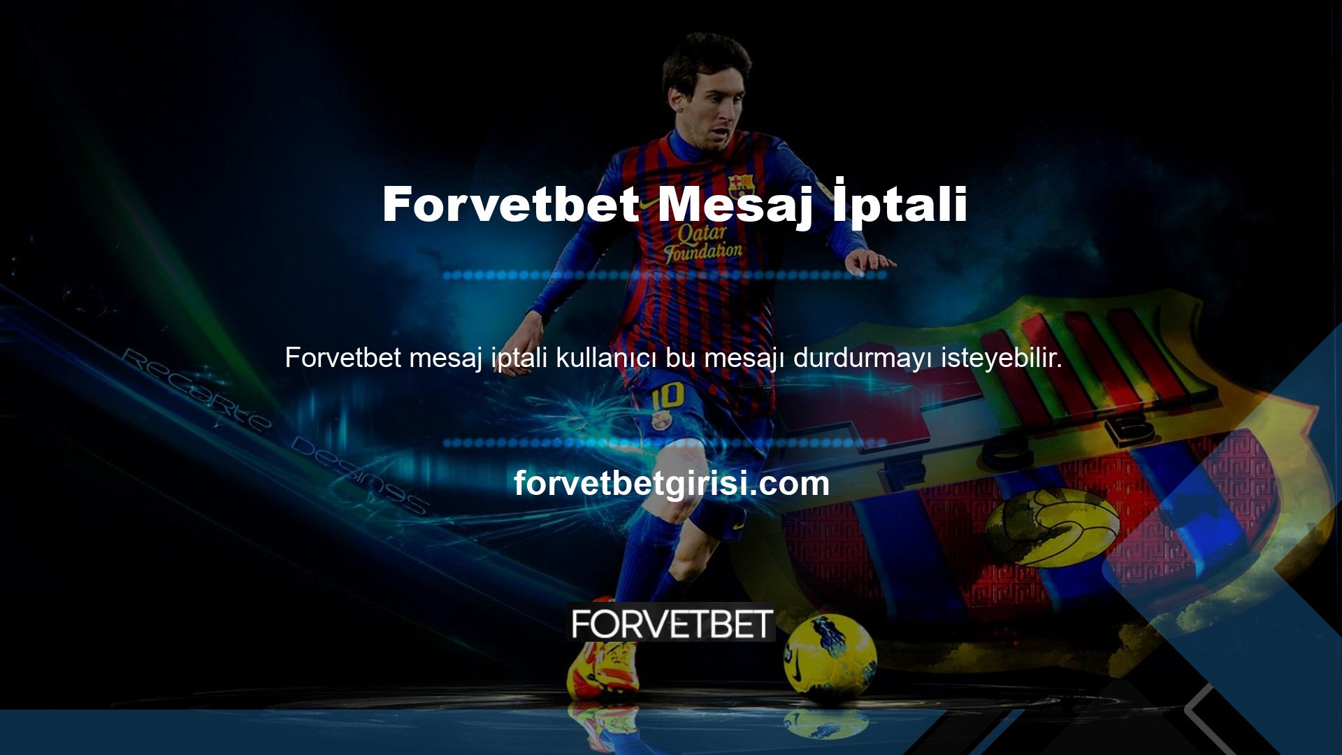 Lütfen e-posta yoluyla hariç tutma talebinizi Forvetbet